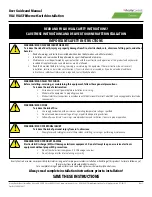 Preview for 1 page of Acuity Controls Fresco VIA User Manual And Manual