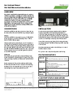 Preview for 2 page of Acuity Controls Fresco VIA User Manual And Manual