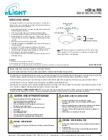 Предварительный просмотр 2 страницы Acuity Controls nCM RJB Series Instructions