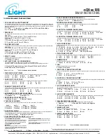 Предварительный просмотр 3 страницы Acuity Controls nCM RJB Series Instructions