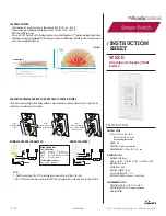 Preview for 1 page of Acuity Controls Sensor Switch WSX D Instruction Sheet