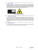 Preview for 12 page of Acuity AccuRange AR2700 User Manual