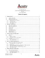 Preview for 5 page of Acuity AccuRange AR3000 User Manual