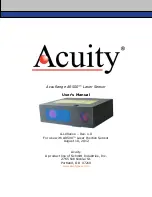 Предварительный просмотр 1 страницы Acuity AccuRange AR500 User Manual