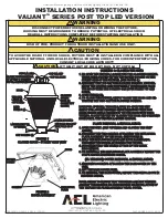 Acuity AEL VALIANT Series Installation Instructions preview