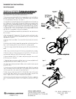 Предварительный просмотр 3 страницы Acuity LITHONIA LIGHTING Aeris Suspend Series Installation Instructions