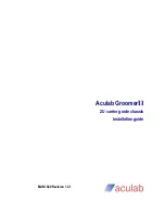 Предварительный просмотр 1 страницы aculab GroomerII Installation Manual