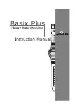 Acumen Ba six Plus Heart Rate Monitor Instruction Manual предпросмотр