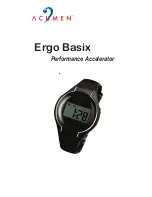 Acumen Ergo Basix User Manual предпросмотр