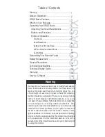 Preview for 2 page of Acumen Ergo Basix User Manual