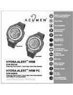 Acumen Hydra-Alert HRM EON-2027HS Instruction Manual предпросмотр