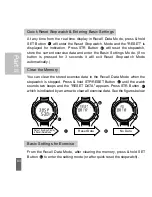 Предварительный просмотр 64 страницы Acumen Stopwatch Instruction Manual