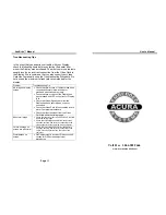 Preview for 8 page of Acura Embedded AcuBrite 12 User Manual