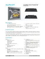 Preview for 1 page of Acura Embedded AcuPanel17 Specification