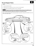 Preview for 5 page of Acura 1987 Legend Coupe Owner'S Manual