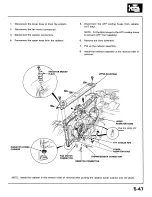 Preview for 78 page of Acura 1987 Legend Coupe Owner'S Manual