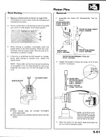 Preview for 91 page of Acura 1987 Legend Coupe Owner'S Manual