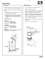 Preview for 94 page of Acura 1987 Legend Coupe Owner'S Manual