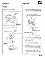 Preview for 194 page of Acura 1987 Legend Coupe Owner'S Manual