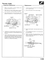 Preview for 199 page of Acura 1987 Legend Coupe Owner'S Manual