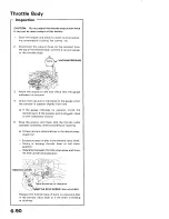 Preview for 200 page of Acura 1987 Legend Coupe Owner'S Manual