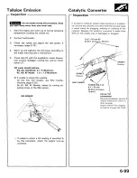 Preview for 209 page of Acura 1987 Legend Coupe Owner'S Manual