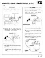 Preview for 217 page of Acura 1987 Legend Coupe Owner'S Manual