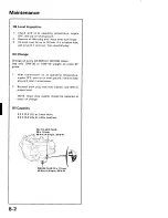 Preview for 235 page of Acura 1987 Legend Coupe Owner'S Manual