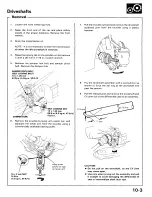 Preview for 292 page of Acura 1987 Legend Coupe Owner'S Manual