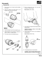 Preview for 294 page of Acura 1987 Legend Coupe Owner'S Manual