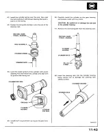 Preview for 346 page of Acura 1987 Legend Coupe Owner'S Manual