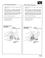 Preview for 358 page of Acura 1987 Legend Coupe Owner'S Manual