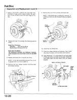 Preview for 400 page of Acura 1987 Legend Coupe Owner'S Manual