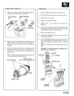 Preview for 438 page of Acura 1987 Legend Coupe Owner'S Manual