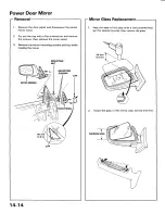 Preview for 465 page of Acura 1987 Legend Coupe Owner'S Manual