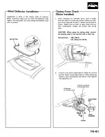 Preview for 494 page of Acura 1987 Legend Coupe Owner'S Manual