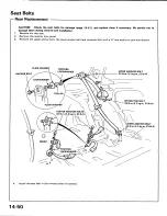 Preview for 502 page of Acura 1987 Legend Coupe Owner'S Manual