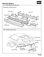 Preview for 517 page of Acura 1987 Legend Coupe Owner'S Manual