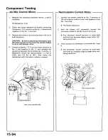 Preview for 609 page of Acura 1987 Legend Coupe Owner'S Manual