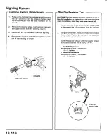 Preview for 727 page of Acura 1987 Legend Coupe Owner'S Manual