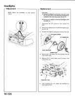 Preview for 732 page of Acura 1987 Legend Coupe Owner'S Manual