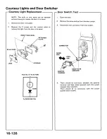 Preview for 738 page of Acura 1987 Legend Coupe Owner'S Manual