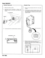 Preview for 778 page of Acura 1987 Legend Coupe Owner'S Manual