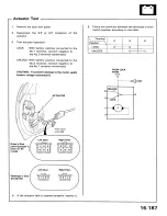 Preview for 792 page of Acura 1987 Legend Coupe Owner'S Manual