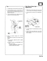 Preview for 965 page of Acura 1987 Legend Coupe Owner'S Manual