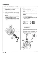 Preview for 1119 page of Acura 1987 Legend Coupe Owner'S Manual