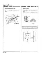 Preview for 1190 page of Acura 1987 Legend Coupe Owner'S Manual