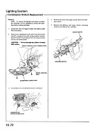 Preview for 1192 page of Acura 1987 Legend Coupe Owner'S Manual