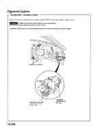 Preview for 1206 page of Acura 1987 Legend Coupe Owner'S Manual