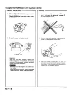 Preview for 1233 page of Acura 1987 Legend Coupe Owner'S Manual